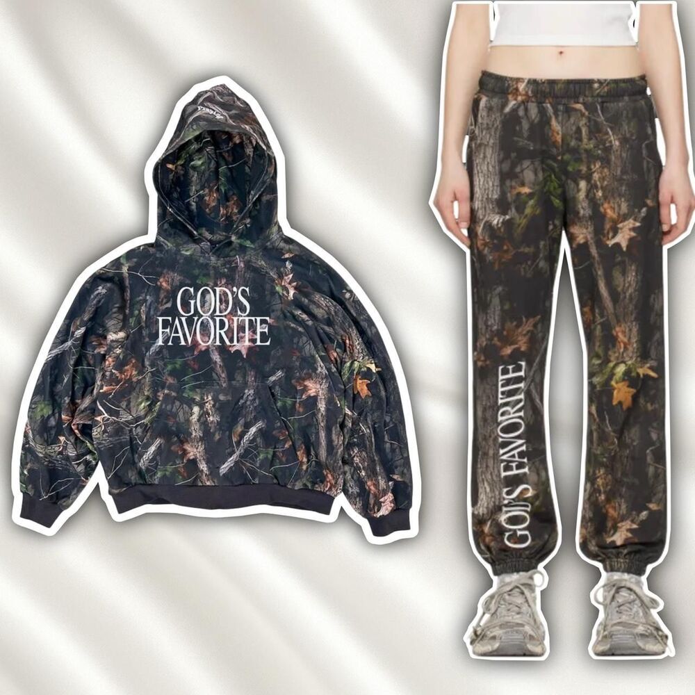 Praying Women's God’s Favorite Camo Set